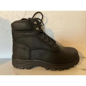 Men's Wolverine Carlsbad 6 Inch Steel Toe SR size 8.5 M Black Boot